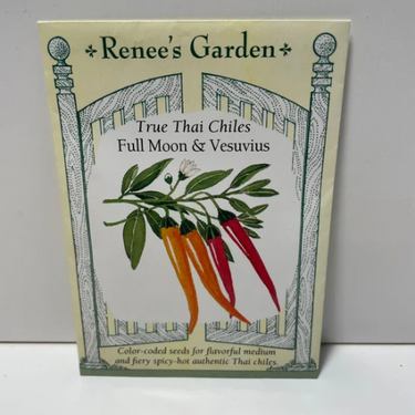 Full Moon & Vesuvius Thai Chiles Pepper, Organic